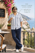The Amalfi stripe linen shirt
