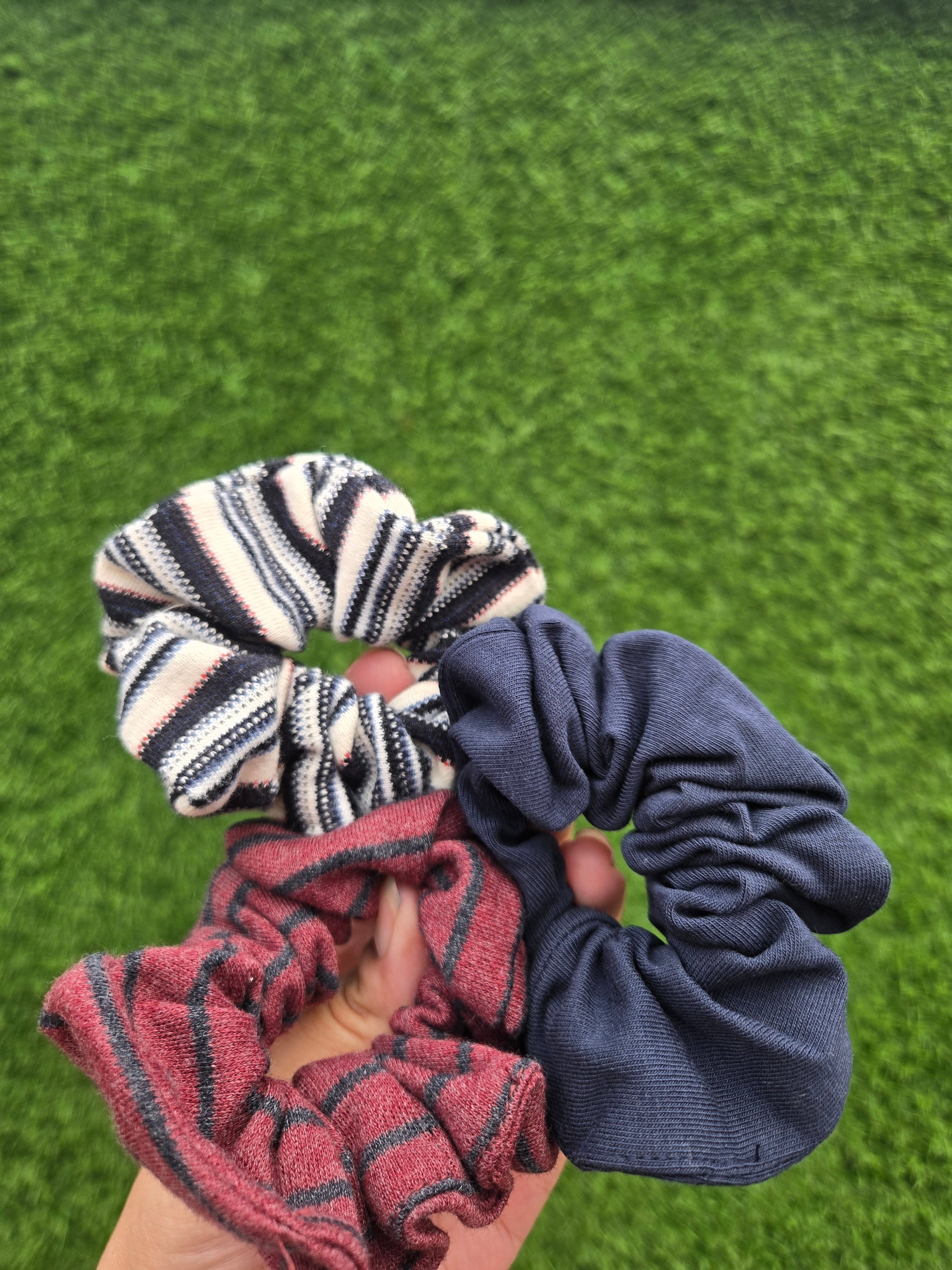 Sustainable scrunchies (set of 3)