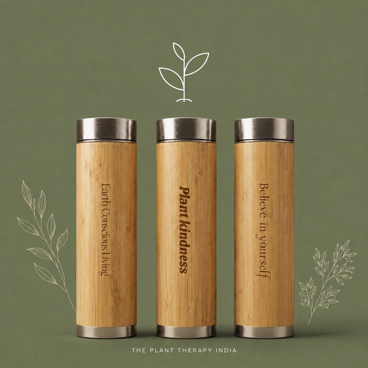 Bamboo Flask