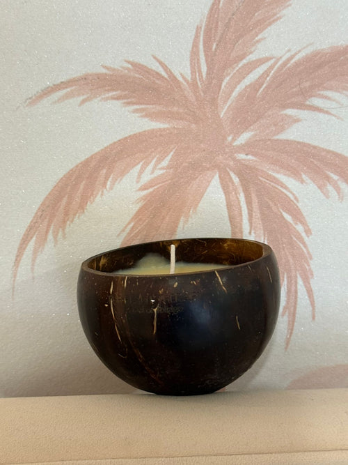 Coconut Shell Soy Wax Candle